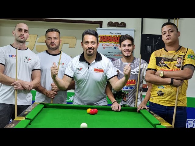 Torneio Noel Snooker: Betinho de Curitiba, Dudu de Monteiro