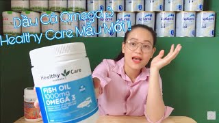 #REVIEW Dầu Cá Omega 3 Không Mùi 1000mg Healthy Care Úc Mẫu Mới 400 Viên | AnnieBaby | 0769845698