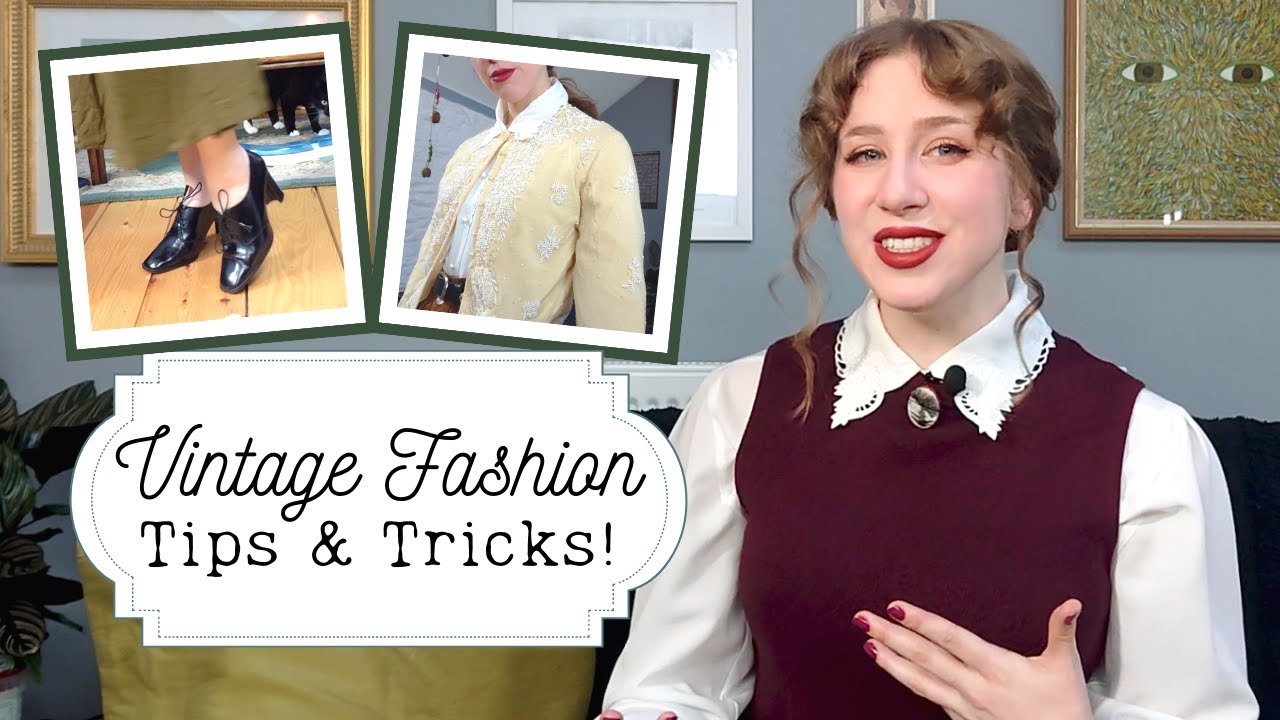 6 Outfits With Vintage Pieces - How to Wear Vintage Fashion