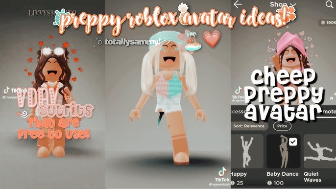 22 Preppy ideas  roblox animation, roblox pictures, roblox roblox