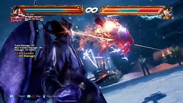 Kazuya Mishima Max Damage Low Parry Combos (TEKKEN 7)