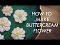 How to pipe butter cream flower 🌺 버터크림 꽃 이쁘게 짜는 법