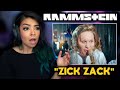 SINGER REACTS | FIRST TIME REACTION to RAMMSTEIN - Zick Zack (Official Video)