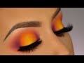 Summer sunset makeup tutorial