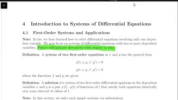 First-Order Systems and Applications