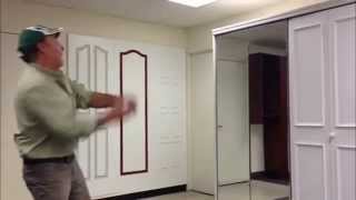 This video shows just how strong our mirror doors are. Watch as we throw our best fast ball at the door.