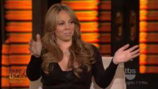 Mariah Carey on Lopez Tonight LIVE 2009 Interview (Part 2)