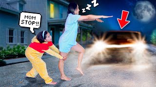 We CAUGHT Mom SLEEPWALKING at MIDNIGHT... | Jancy Family