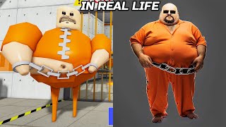 PRISONER'S BARRY PRISON RUN IN REAL LIFE Obby Update Roblox All Bosses All Morphs FULL GAME #roblox