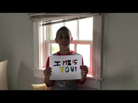 3rd Graders at Nantucket New School make a tribute video for their big friends