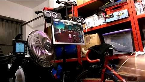 Concept 2 + Painsled + Zwift