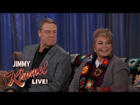 Roseanne Barr & John Goodman on "Roseanne" Return