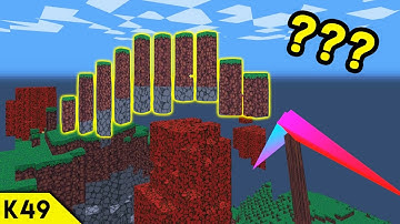 Strange generation 9.71 in 4D Miner (minecraft)