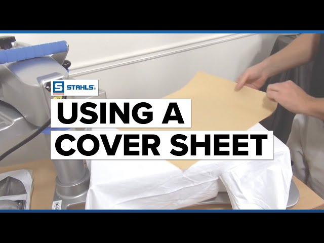 Heat Press Tip: When to Use a Cover Sheet 
