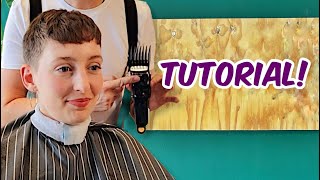 Step-by-Step Haircut Tutorial: Mastering the longer buzz cut! 25mm