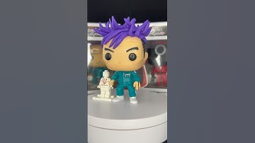 I made custom Thanos / Player 230 Squid Game  #funkopop #netflix #fun #satisfying #shorts #squidgame