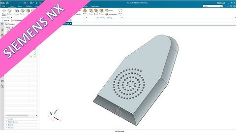9.3 Buegeleisen - Ironing Plate - Siemens NX 2007 Training - Part Design