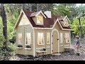 Casita de madera para niños modelo Paris - Casas Green House
