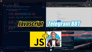 Javascript   Telegram BOT. Send message with Javascript and telegram BOT.