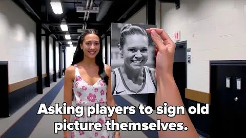 WNBA Players React to Signing Embarrassing Old Photos of Themselves!