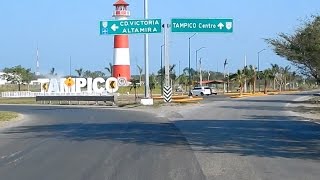 Recorrido Por Calles De Tampico Tamaulipas México