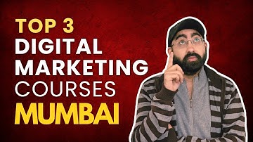 Top 3 Digital Marketing Courses Institutes in Mumbai with 100% Job #digitalmarketingcourses #mumbai