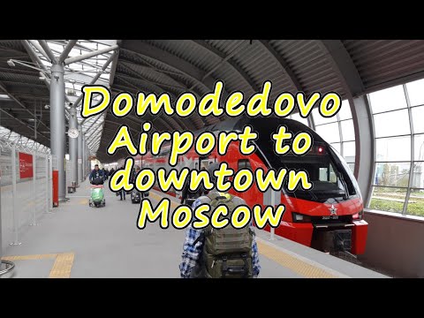 Vídeo: Como Tomar O Aeroexpress Em Domodedovo