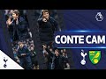 THREE Premier League wins in a row | CONTE CAM | Spurs 3-0 Norwich