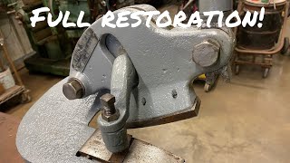 Beverly metal shear no. 3 full restoration, shop tools for a blacksmith, machine shop.