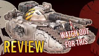 REVIEW Plastic Fellblade and Glaive Super-Heavy Tanks | Warhammer: The Horus Heresy