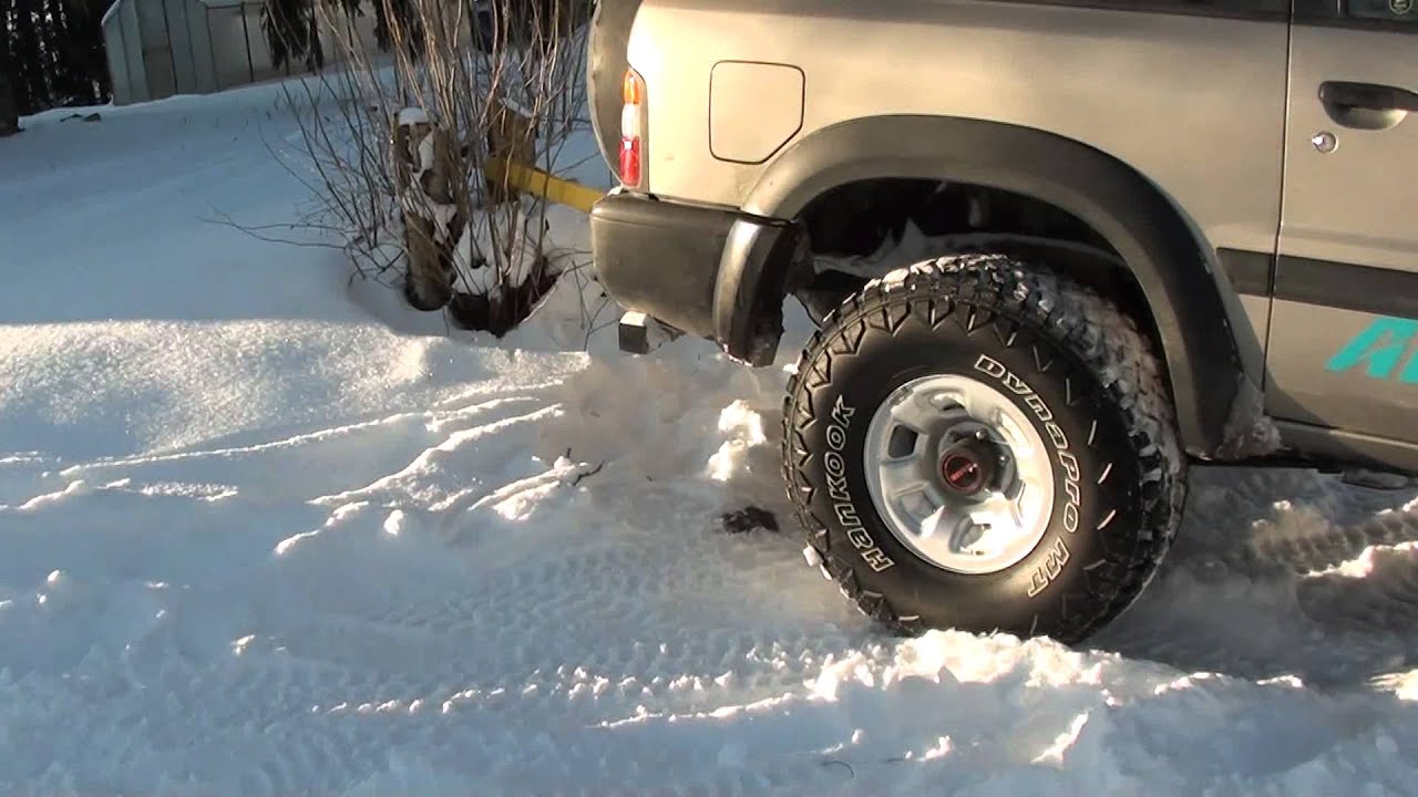 Come Up DV-12 winch test!