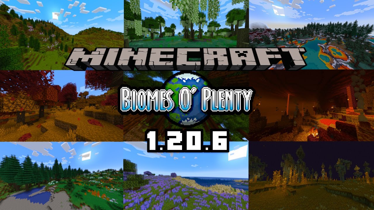 *NEW* Biomes O' Plenty Mod Update - Minecraft 1.20.6 (Mod Showcase ...