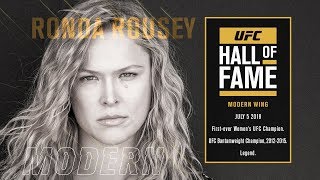 UFC Hall of Fame: Ronda Rousey