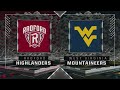 NCAAB 2021 12 05 Radford at West Virginia 720p60