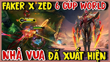 TỐC CHIẾN : Nhà Vua T1 Faker Chính Thức Xuất Hiện Với Zed Tử Thần Không Gian Hoàn Mỹ