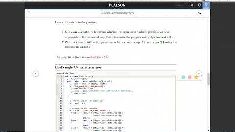 Daniel Liang Java Section 7.13