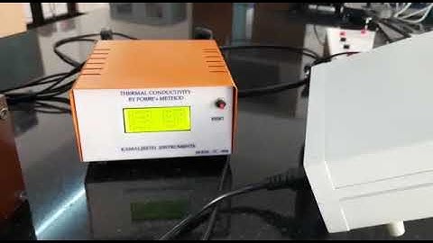 4 Thermal Conductivity by Frobes Method