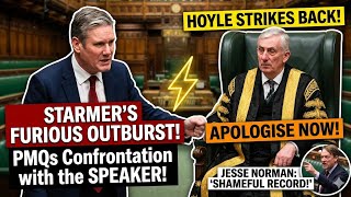 Pmqs Chaos Keir Starmers Furious Confrontation With Speaker Lindsay Hoyle