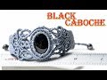 Macrame bracelet tutorial: the Black caboche- Hướng dẫn thắt vòng tay với đá cabochon đen