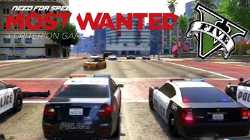 GTA V NFS Most Wanted (2012) | Live-Action Trailer Reenactment