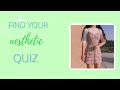 Find your Aesthetic Quiz 2022 | #aesthetic #quiz