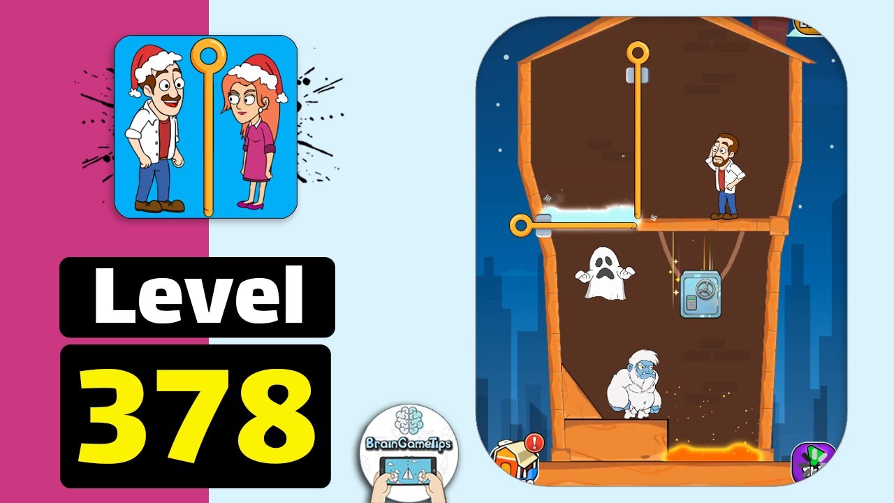 Home Pin: Pull The Pin Puzzle - Level 378 Walkthrough