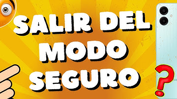 Cómo salir del modo seguro en mi celular Samsung Galaxy A06 A05 A05S a04 a03 a02 a01