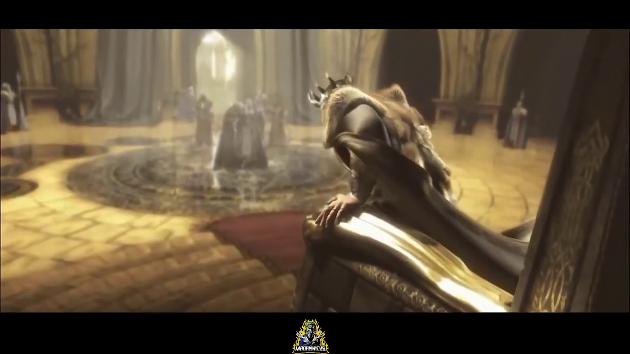 Arthas kills his Father Epic Scene Warcraft 3 Uther