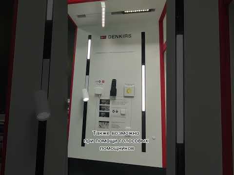 Голосовое управление с помощью Алисы освещением. Трековая система Denkirs