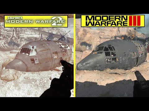 : MW 3 vs 2009 Modern Warfare 2 Afghan Map Comparison