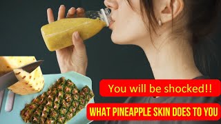 Health Benefits Of Pineapple Peels pineapple pineappleskin pineapplepeel