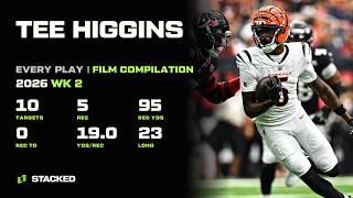 Tee Higgins: Every Touch of 2026 Week 2 | Full Film Compilation