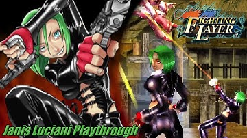 Fighting Layer (Arcade) - Janis Luciani Playthrough