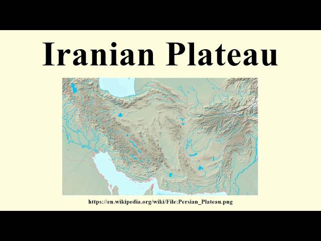 iranian plateau